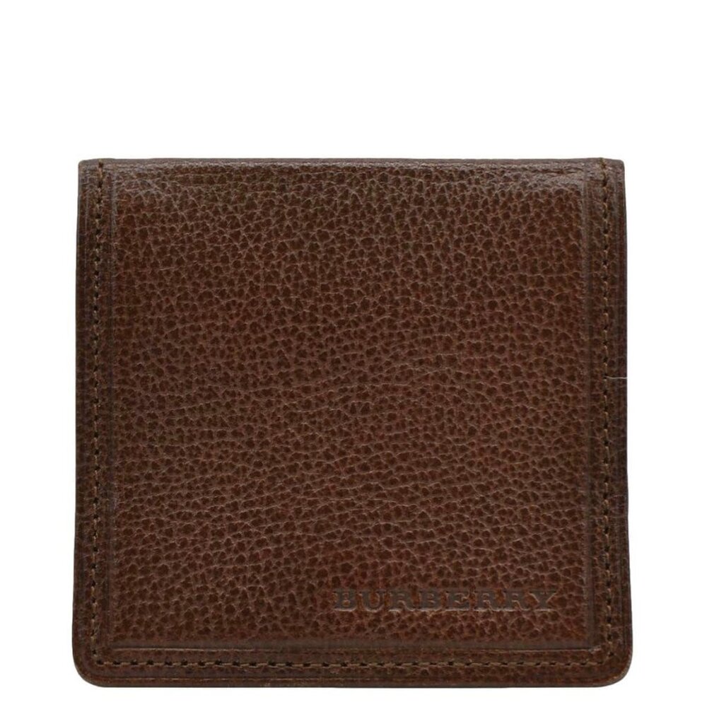 BURBERRY  Caviar Leather Coin Purse Brown
